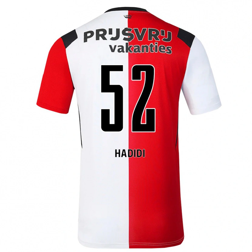 Danxen Herren Ilian Hadidi #52 Rot Weiß Schwarz Heimtrikot Trikot 2026/27 T-Shirt Schweiz