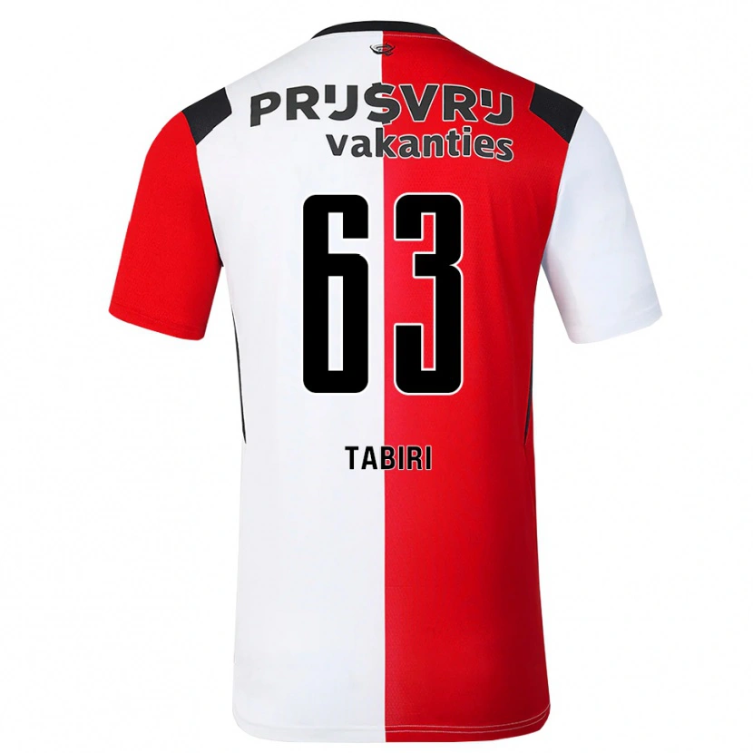 Danxen Herren Kwame Tabiri #63 Rot Weiß Schwarz Heimtrikot Trikot 2026/27 T-Shirt Schweiz