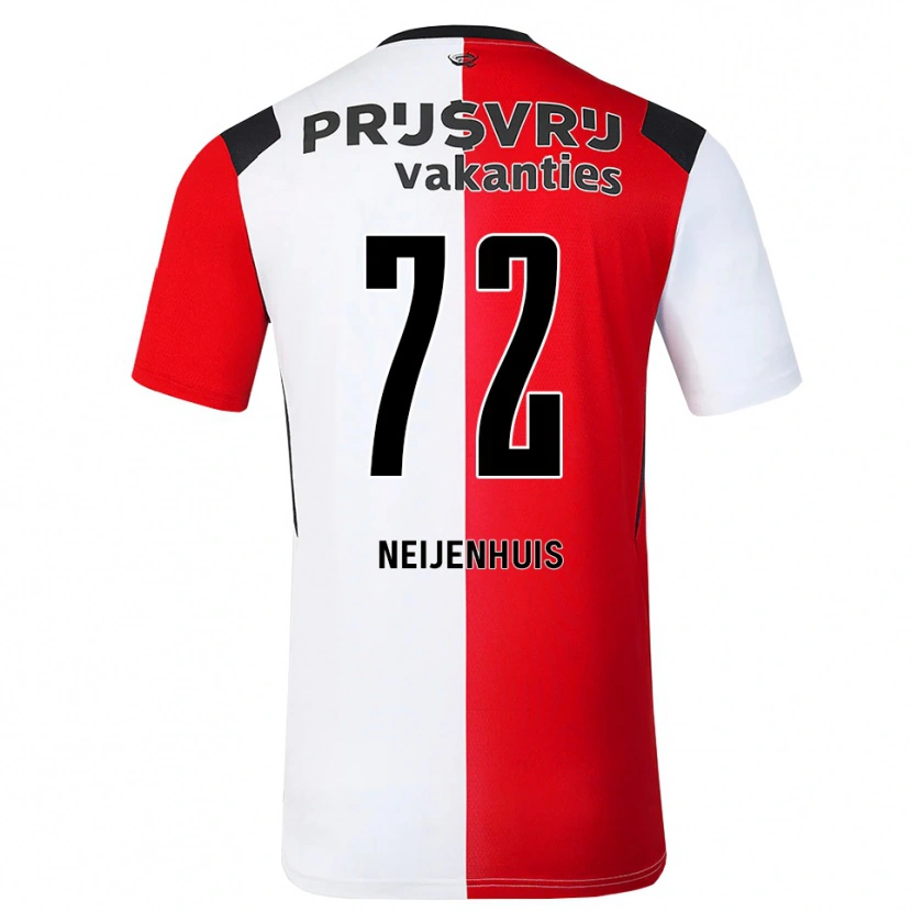 Danxen Herren Kelvin Neijenhuis #72 Rot Weiß Schwarz Heimtrikot Trikot 2026/27 T-Shirt Schweiz