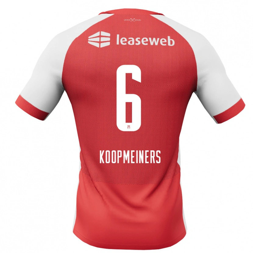 Danxen Herren Peer Koopmeiners #6 Rot Weiß Schwarz Heimtrikot Trikot 2026/27 T-Shirt Schweiz