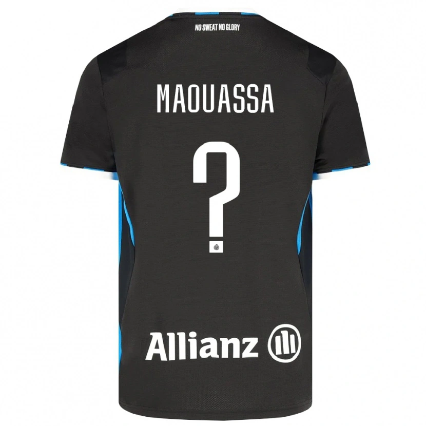 Danxen Herren Faitout Maouassa #0 Schwarz Rot Blau Heimtrikot Trikot 2026/27 T-Shirt Schweiz