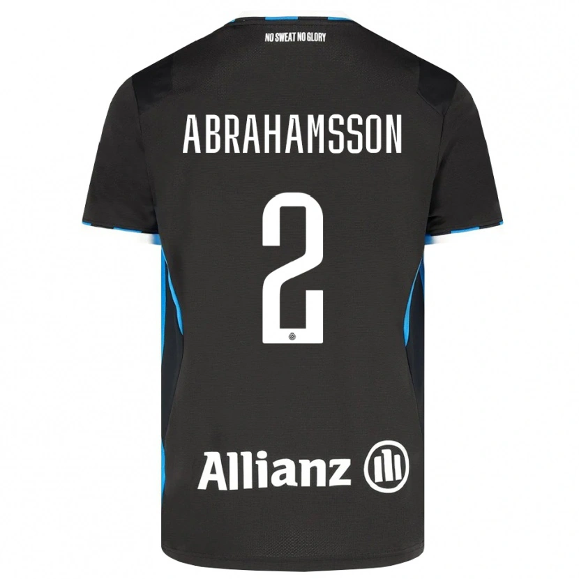 Danxen Herren Sejde Abrahamsson #2 Schwarz Rot Blau Heimtrikot Trikot 2026/27 T-Shirt Schweiz