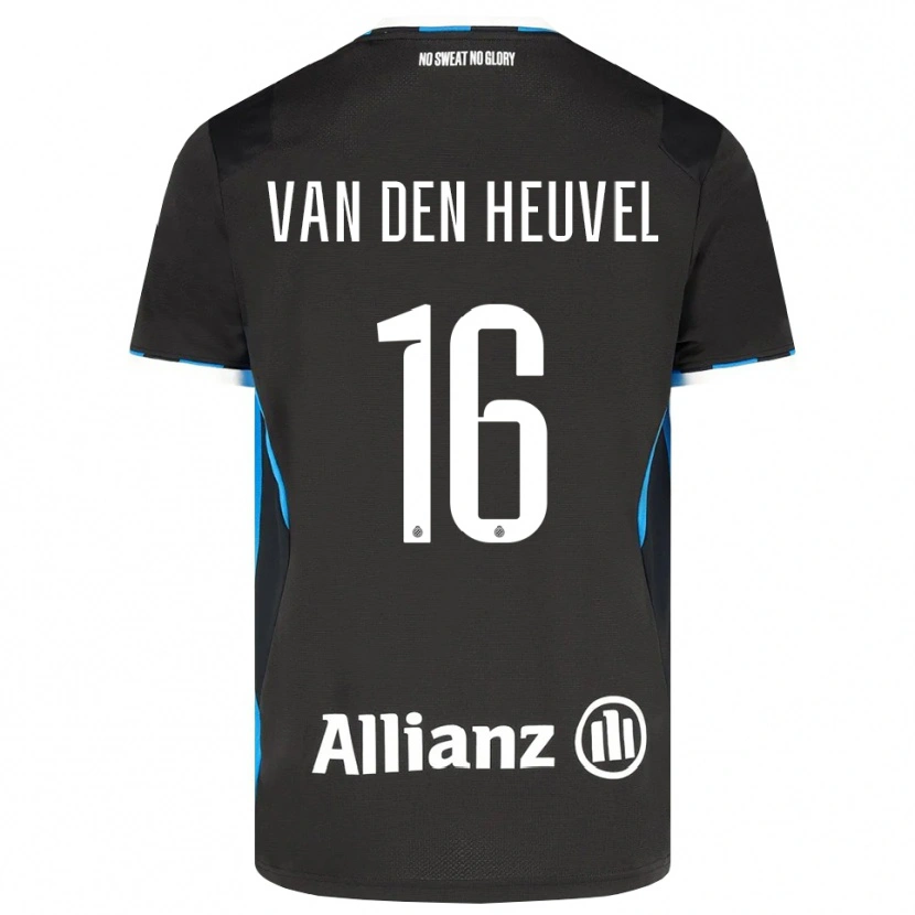 Danxen Herren Dani Van Den Heuvel #16 Schwarz Rot Blau Heimtrikot Trikot 2026/27 T-Shirt Schweiz