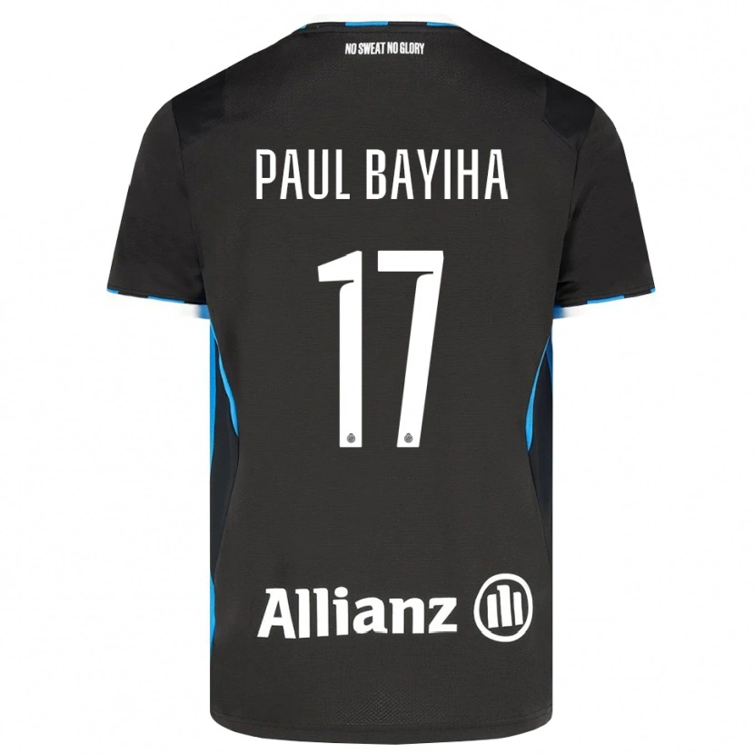 Danxen Herren Jean-Paul Bayiha #17 Schwarz Rot Blau Heimtrikot Trikot 2026/27 T-Shirt Schweiz