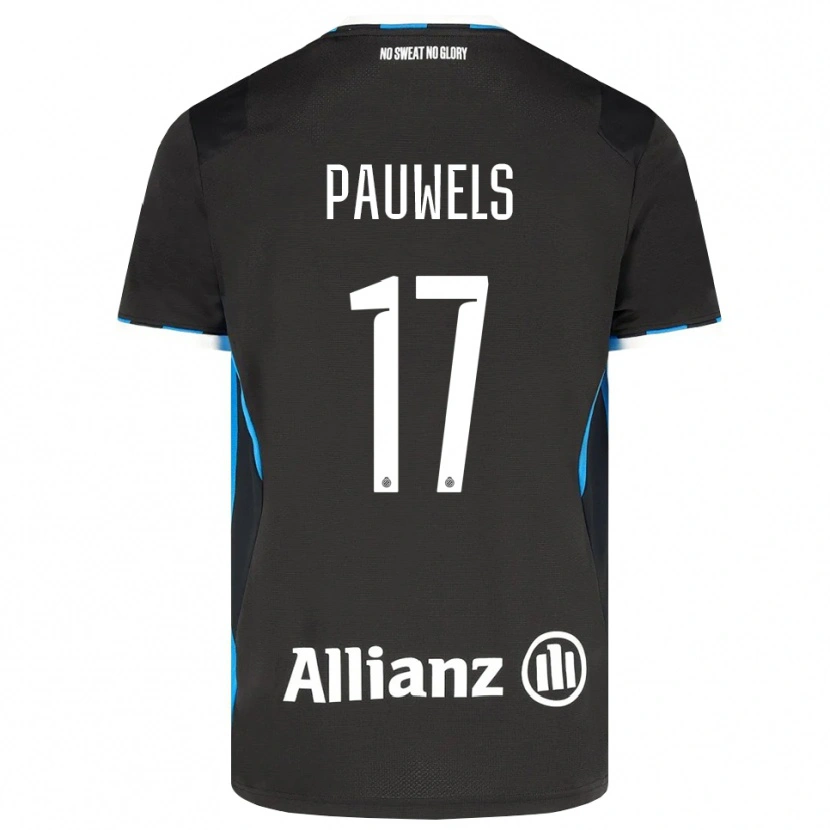 Danxen Herren Fleur Pauwels #17 Schwarz Rot Blau Heimtrikot Trikot 2026/27 T-Shirt Schweiz