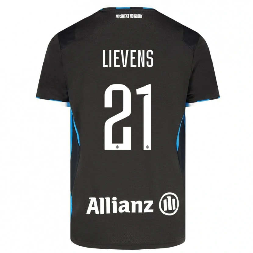 Danxen Herren Caitlin Lievens #21 Schwarz Rot Blau Heimtrikot Trikot 2026/27 T-Shirt Schweiz