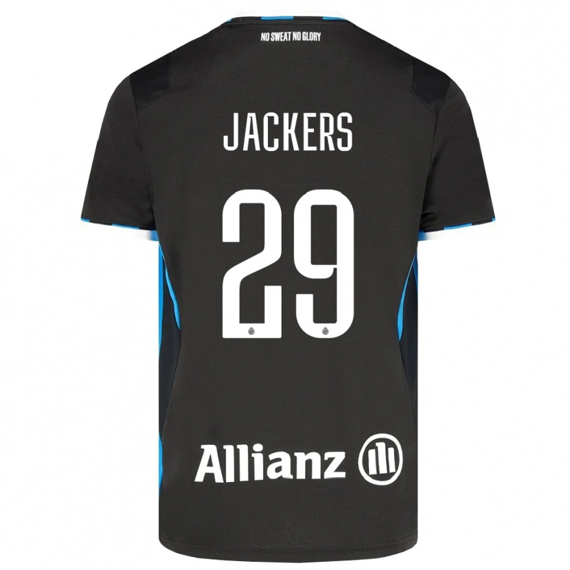Danxen Herren Nordin Jackers #29 Schwarz Rot Blau Heimtrikot Trikot 2026/27 T-Shirt Schweiz