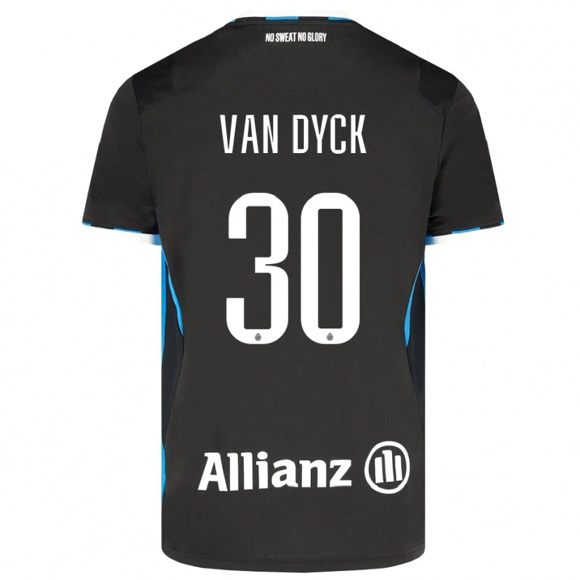 Danxen Herren Nell Van Dyck #30 Schwarz Rot Blau Heimtrikot Trikot 2026/27 T-Shirt Schweiz