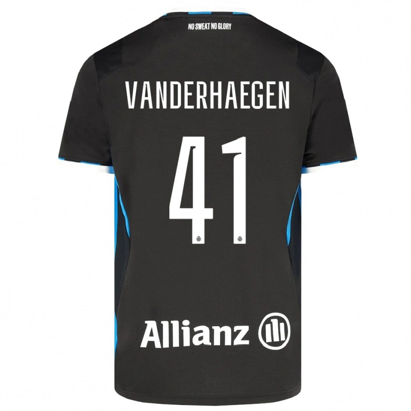 Danxen Herren Lotte Vanderhaegen #41 Schwarz Rot Blau Heimtrikot Trikot 2026/27 T-Shirt Schweiz