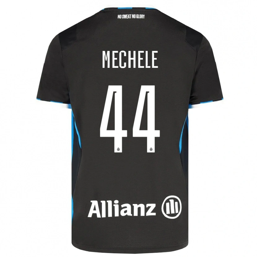 Danxen Herren Brandon Mechele #44 Schwarz Rot Blau Heimtrikot Trikot 2026/27 T-Shirt Schweiz