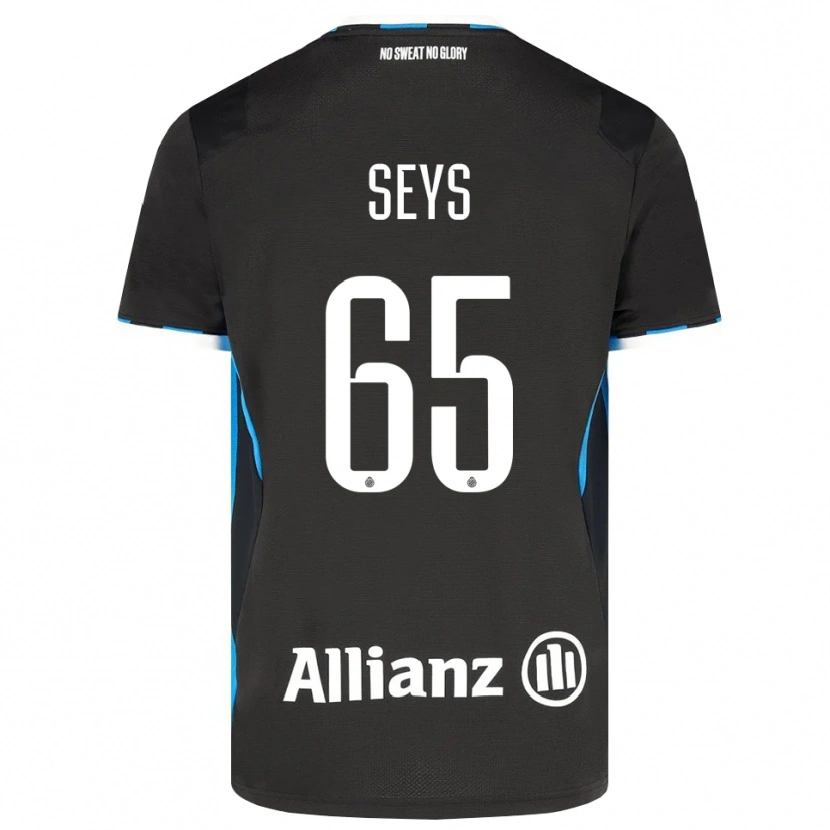 Danxen Herren Joaquin Seys #65 Schwarz Rot Blau Heimtrikot Trikot 2026/27 T-Shirt Schweiz