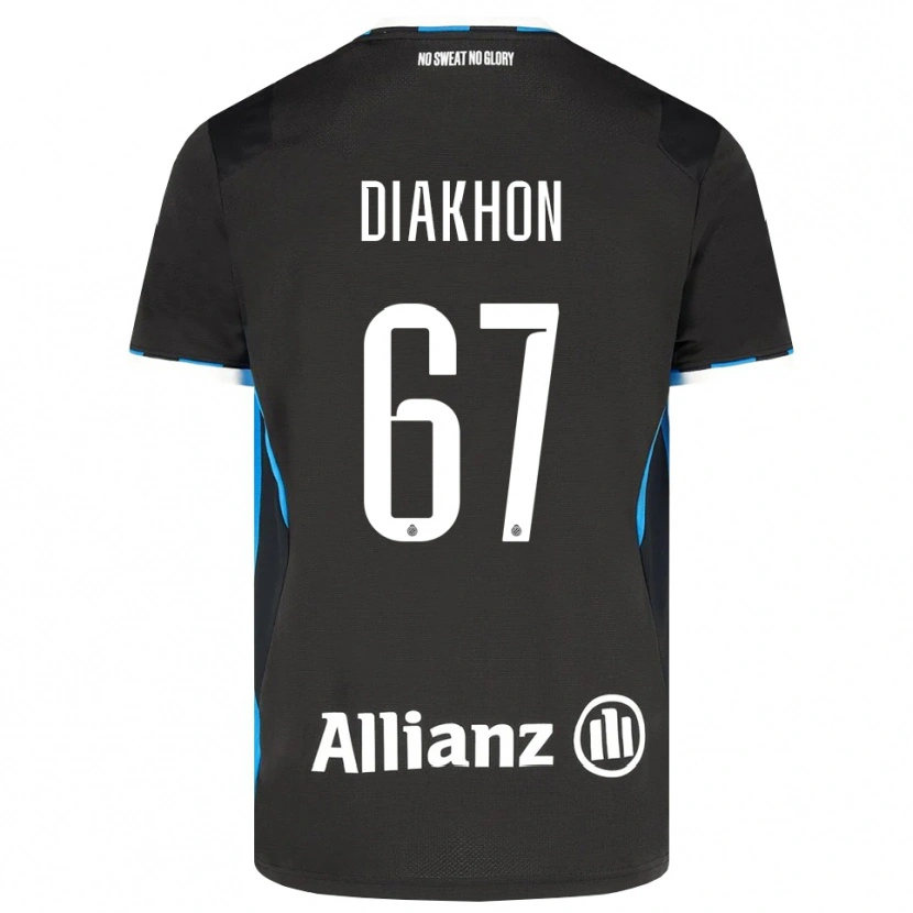 Danxen Herren Mamadou Diakhon #67 Schwarz Rot Blau Heimtrikot Trikot 2026/27 T-Shirt Schweiz