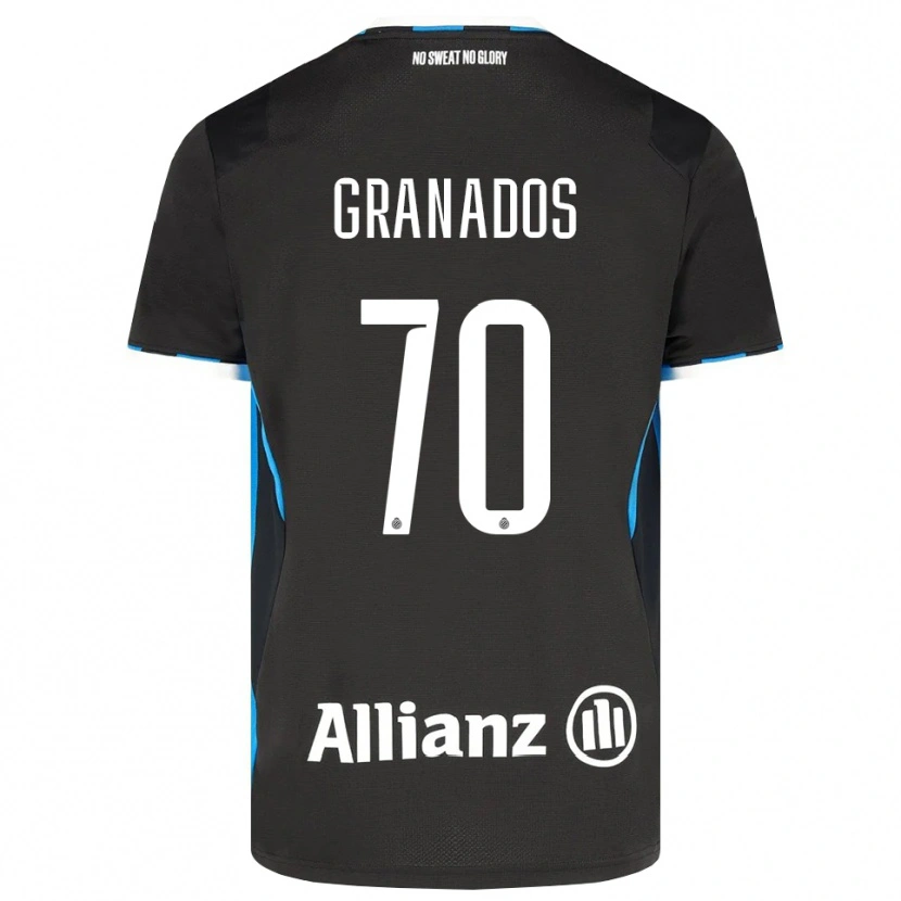 Danxen Herren Alejandro Granados #70 Schwarz Rot Blau Heimtrikot Trikot 2026/27 T-Shirt Schweiz