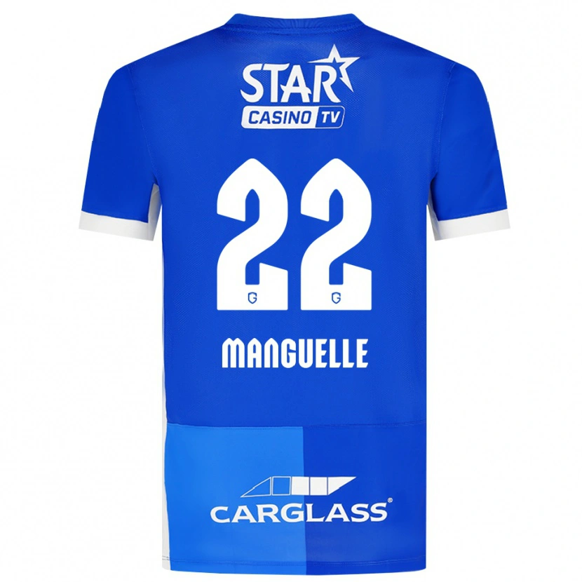 Danxen Herren Brad Manguelle #22 Mittelblau Königlichblau Weiß Heimtrikot Trikot 2026/27 T-Shirt Schweiz
