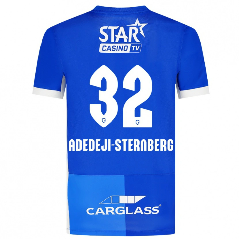 Danxen Herren Noah Adedeji-Sternberg #32 Mittelblau Königlichblau Weiß Heimtrikot Trikot 2026/27 T-Shirt Schweiz