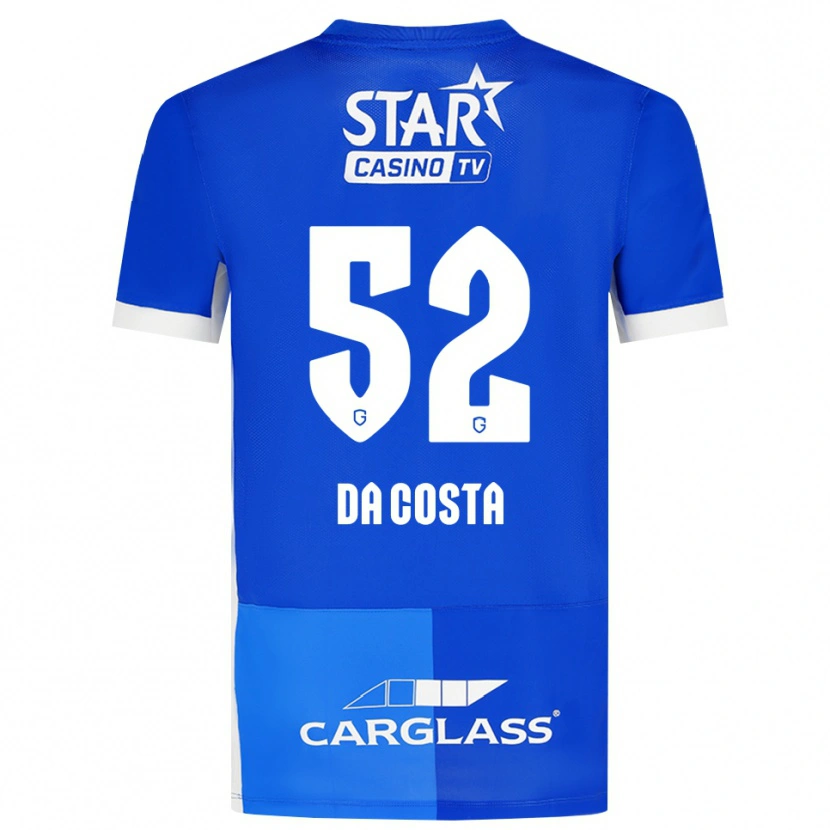 Danxen Herren Wilson Da Costa #52 Mittelblau Königlichblau Weiß Heimtrikot Trikot 2026/27 T-Shirt Schweiz