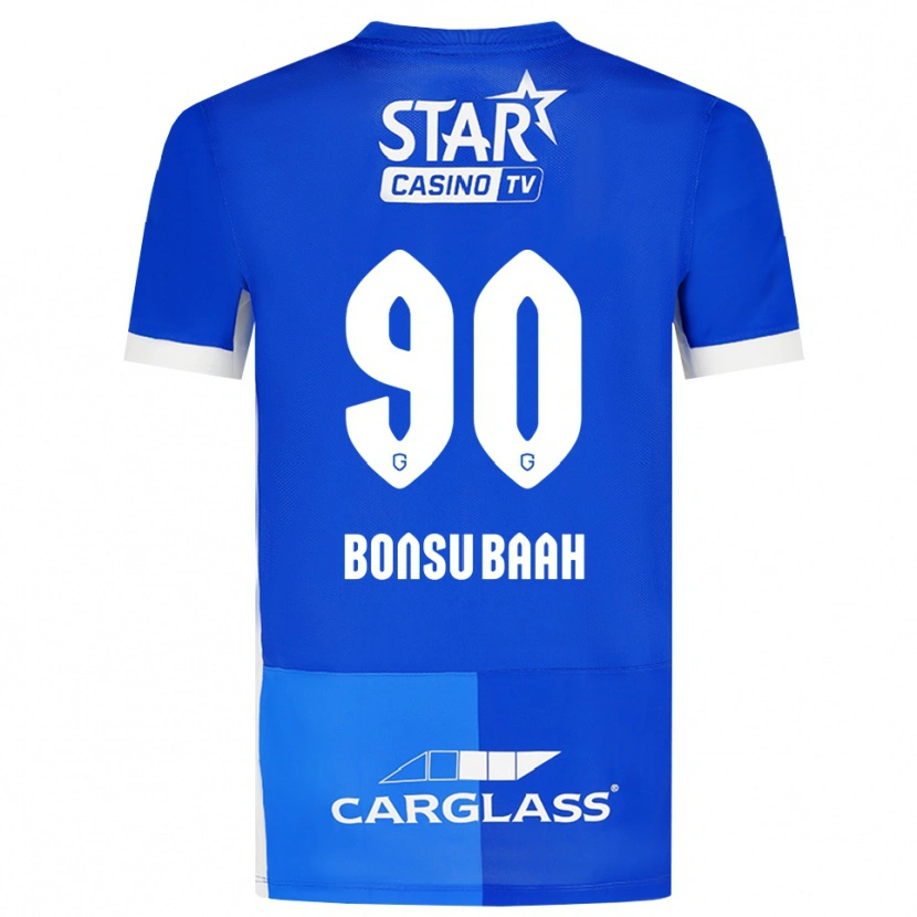 Danxen Herren Christopher Bonsu Baah #90 Mittelblau Königlichblau Weiß Heimtrikot Trikot 2026/27 T-Shirt Schweiz