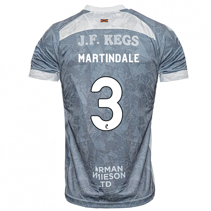 Danxen Herren Amilie Martindale #3 Hellgrau Auswärtstrikot Trikot 2026/27 T-Shirt Schweiz