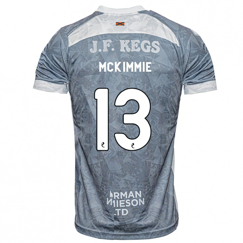 Danxen Herren Aiden Mckimmie #13 Hellgrau Auswärtstrikot Trikot 2026/27 T-Shirt Schweiz