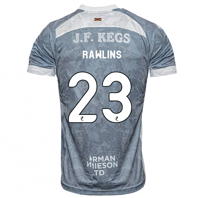 Danxen Herren Joshua Rawlins #23 Hellgrau Auswärtstrikot Trikot 2026/27 T-Shirt Schweiz
