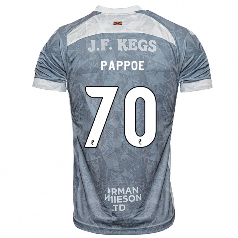 Danxen Herren Isaac Pappoe #70 Hellgrau Auswärtstrikot Trikot 2026/27 T-Shirt Schweiz