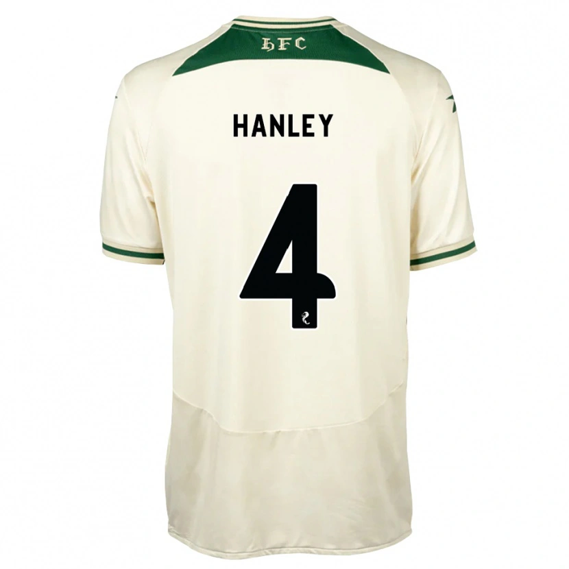Danxen Herren Grant Hanley #4 Weiß Waldgrün Auswärtstrikot Trikot 2026/27 T-Shirt Schweiz
