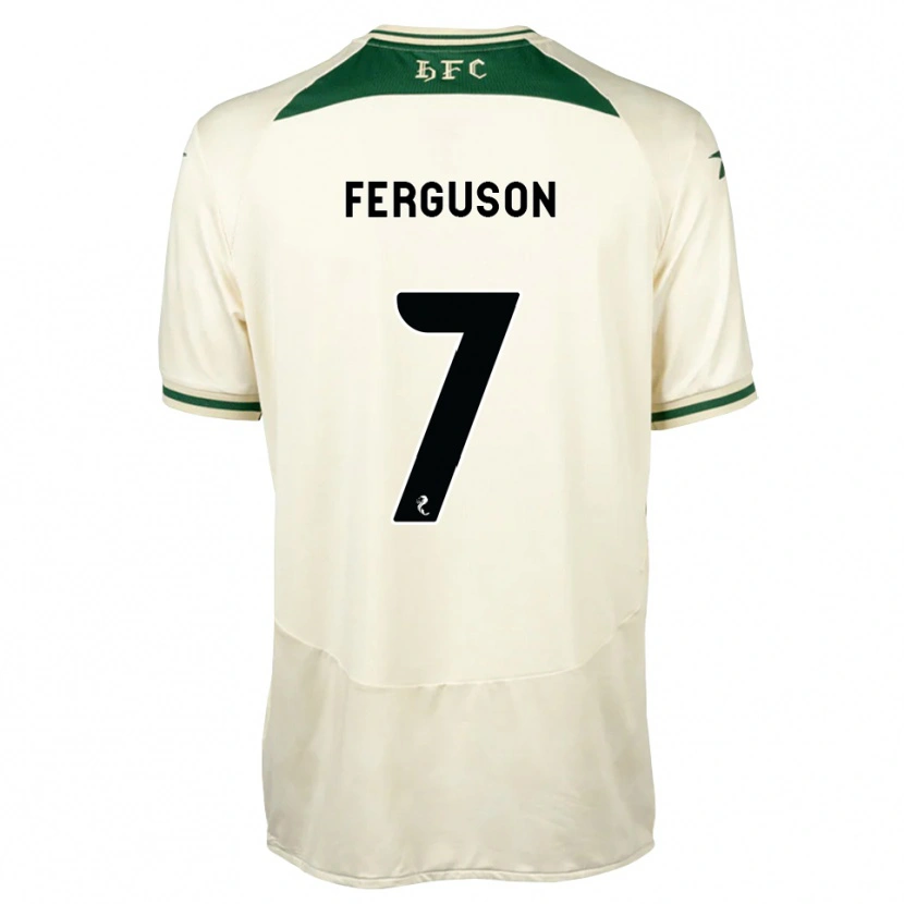 Danxen Herren Abbie Ferguson #7 Weiß Waldgrün Auswärtstrikot Trikot 2026/27 T-Shirt Schweiz