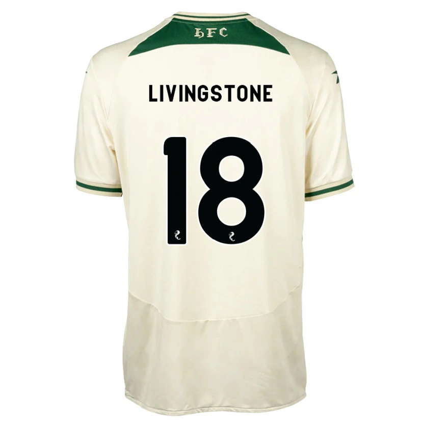 Danxen Herren Rosie Livingstone #18 Weiß Waldgrün Auswärtstrikot Trikot 2026/27 T-Shirt Schweiz