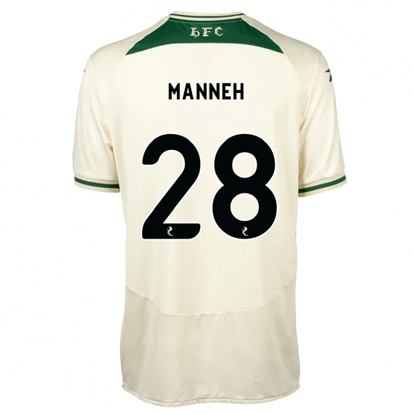 Danxen Herren Alasana Manneh #28 Weiß Waldgrün Auswärtstrikot Trikot 2026/27 T-Shirt Schweiz