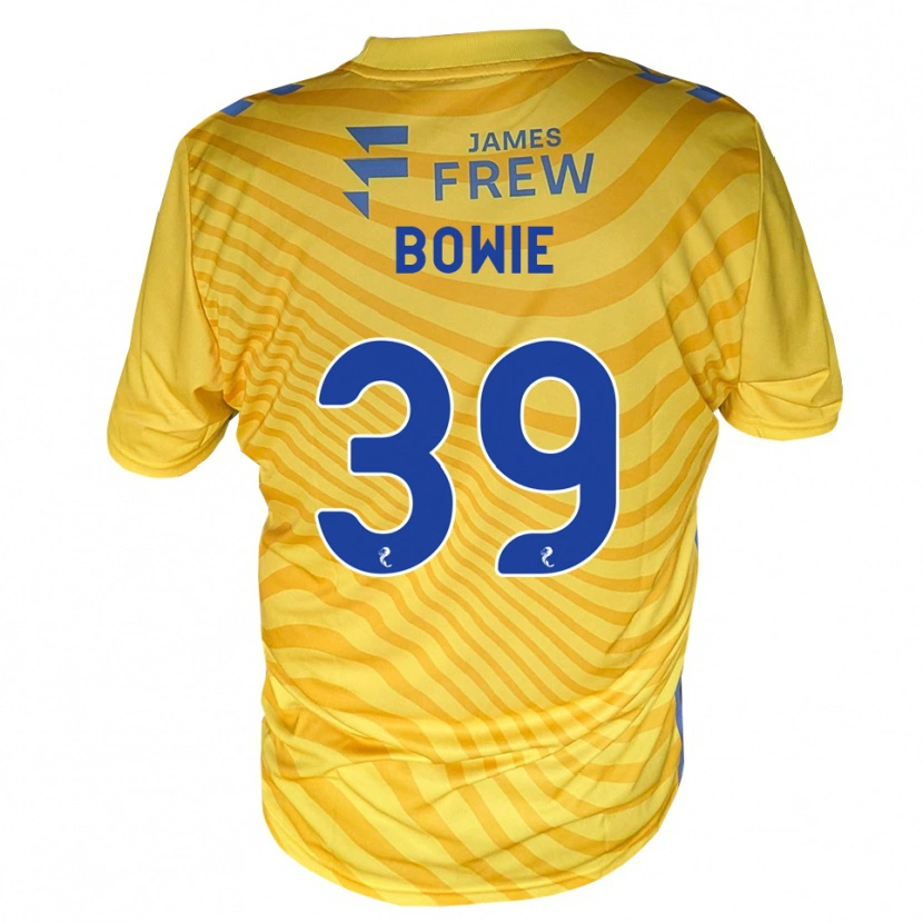 Danxen Herren Euan Bowie #39 Königsblau Gelb Auswärtstrikot Trikot 2026/27 T-Shirt Schweiz