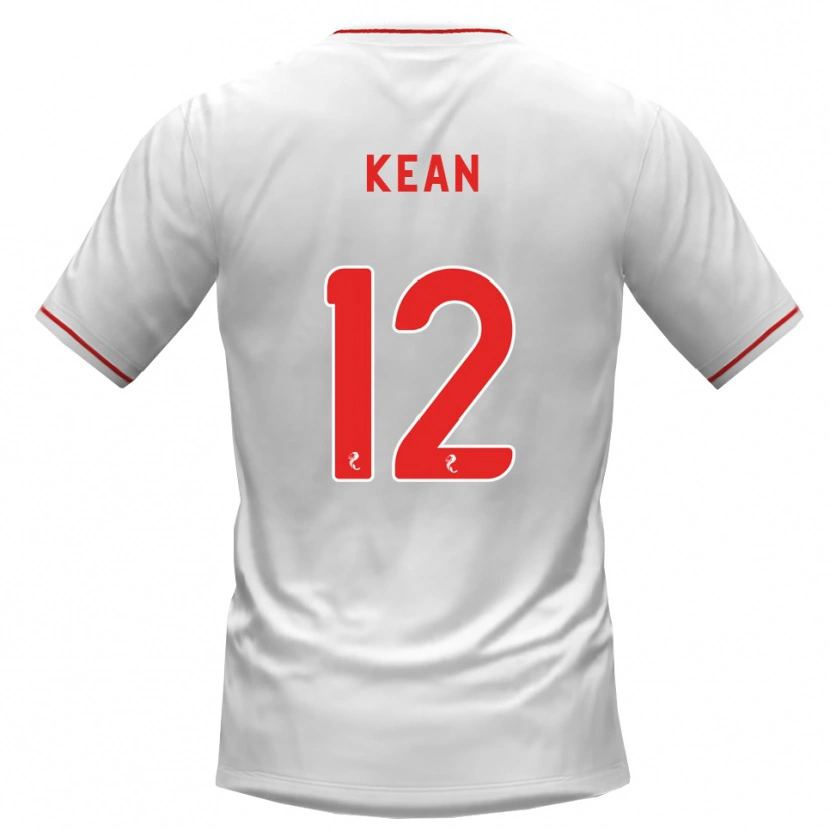 Danxen Herren Chloe Kean #12 Weiß Rot Auswärtstrikot Trikot 2026/27 T-Shirt Schweiz