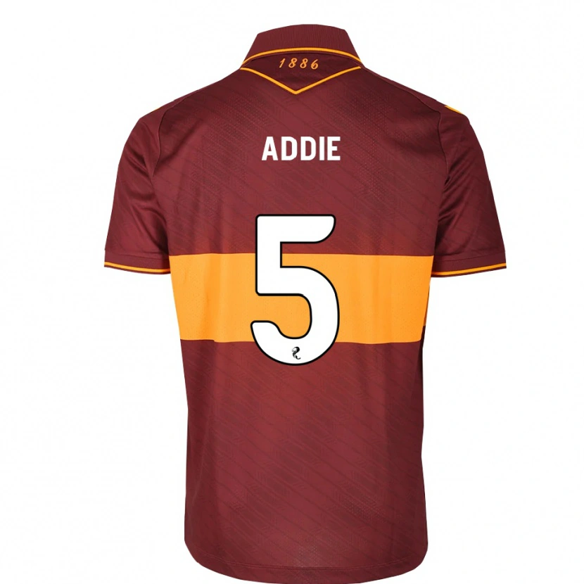 Danxen Herren Jo Addie #5 Orange Maroon Auswärtstrikot Trikot 2026/27 T-Shirt Schweiz