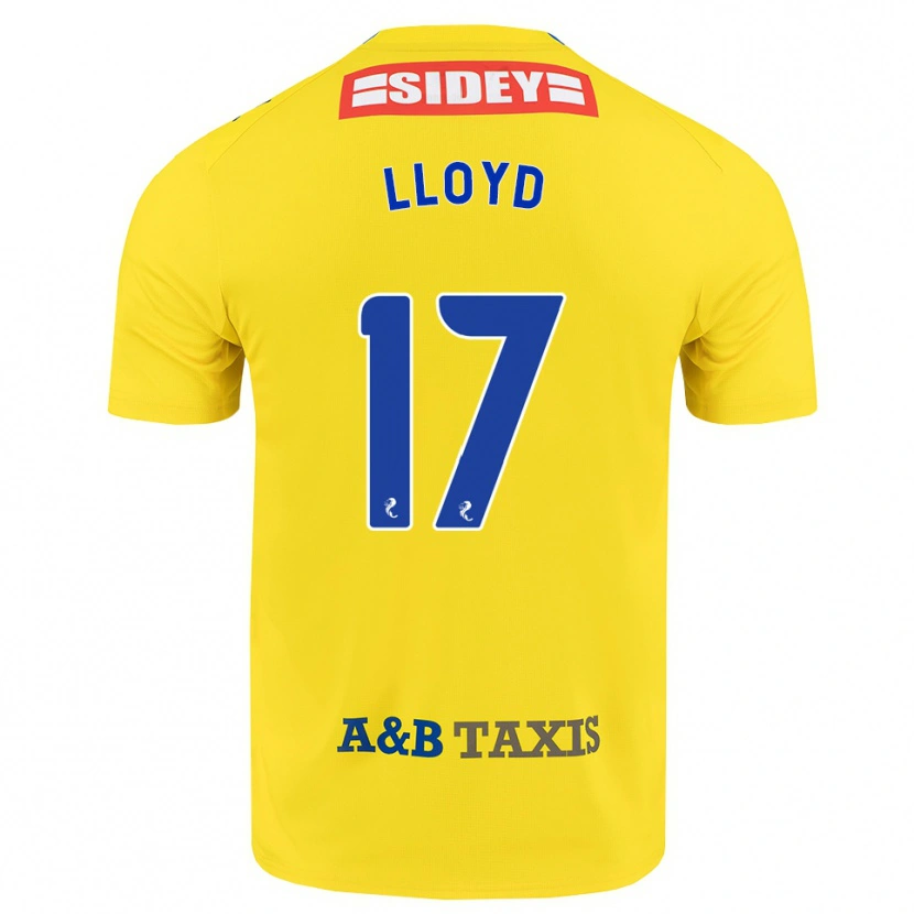 Danxen Herren Louis Lloyd #17 Gelb Blau Schwarz Auswärtstrikot Trikot 2026/27 T-Shirt Schweiz