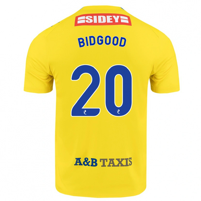 Danxen Herren Aoife Bidgood #20 Gelb Blau Schwarz Auswärtstrikot Trikot 2026/27 T-Shirt Schweiz