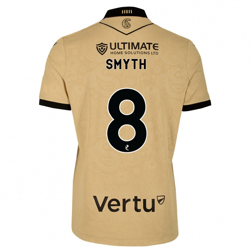 Danxen Herren Oisin Smyth #8 Burlywood Schwarz Auswärtstrikot Trikot 2026/27 T-Shirt Schweiz