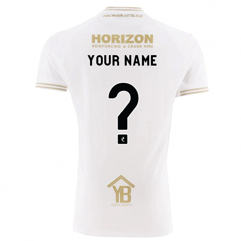 Danxen Herren Ihren Namen #0 Weizen Weiß Auswärtstrikot Trikot 2026/27 T-Shirt Schweiz