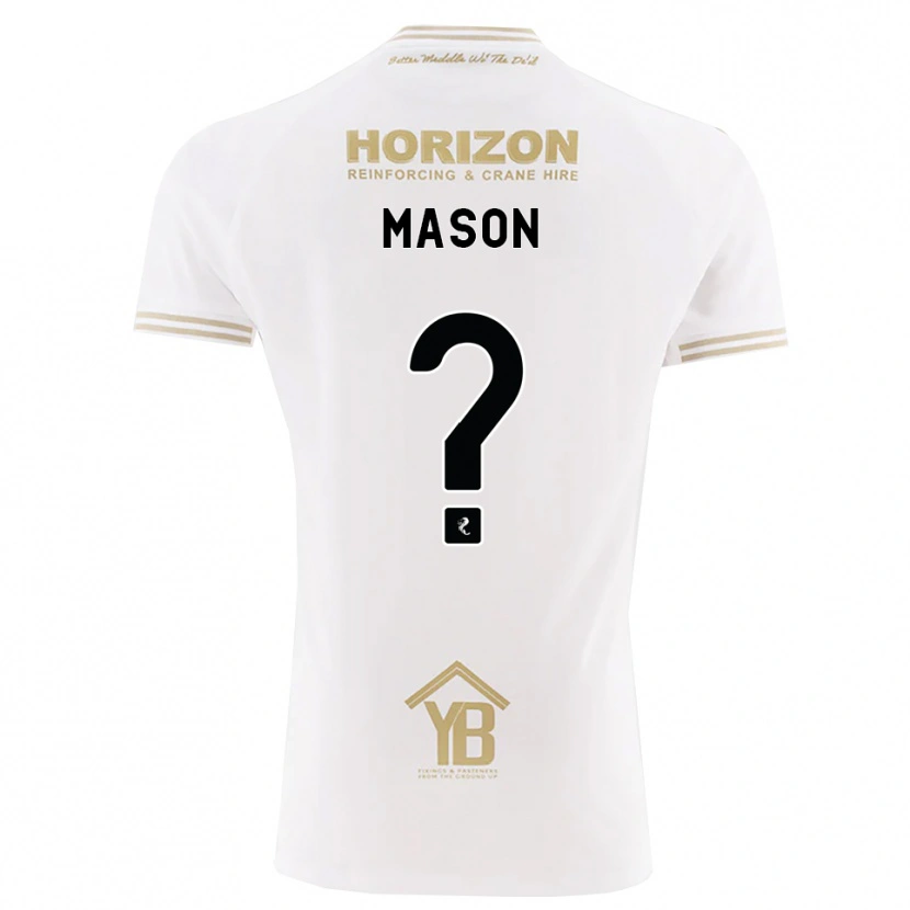 Danxen Herren Gemma Mason #0 Weizen Weiß Auswärtstrikot Trikot 2026/27 T-Shirt Schweiz