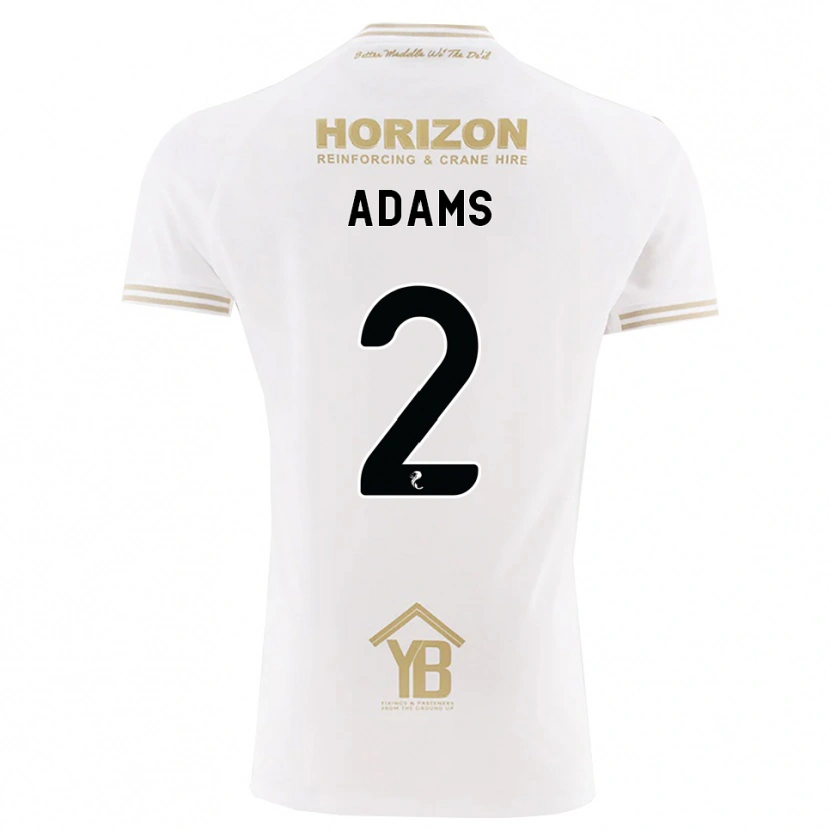 Danxen Herren Keelan Adams #2 Weizen Weiß Auswärtstrikot Trikot 2026/27 T-Shirt Schweiz