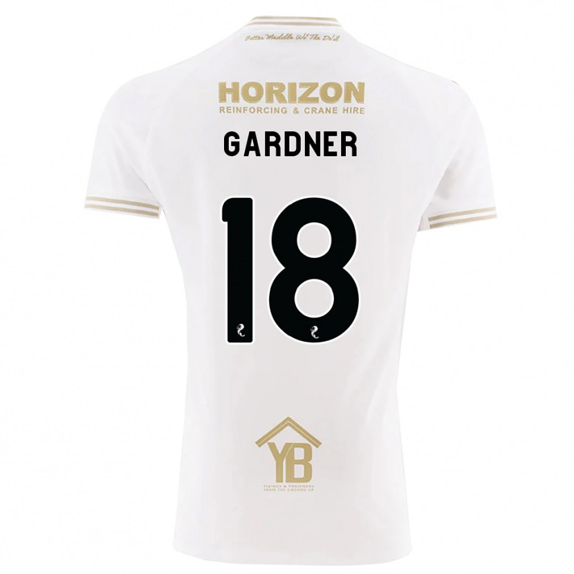 Danxen Herren Joe Gardner #18 Weizen Weiß Auswärtstrikot Trikot 2026/27 T-Shirt Schweiz