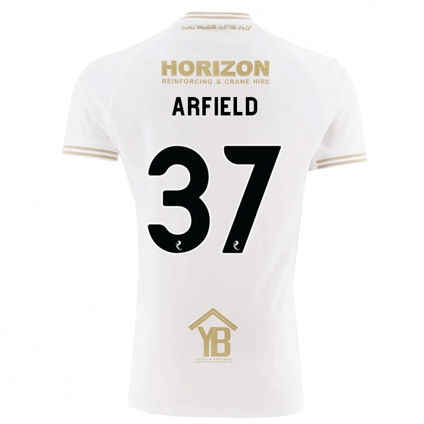Danxen Herren Scott Arfield #37 Weizen Weiß Auswärtstrikot Trikot 2026/27 T-Shirt Schweiz