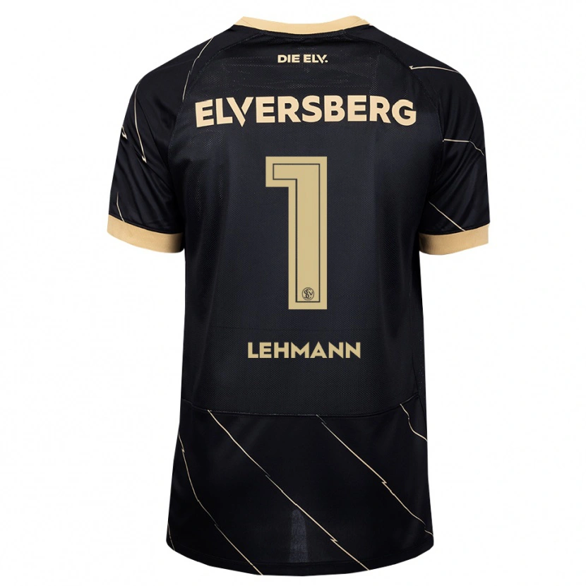 Danxen Herren Frank Lehmann #1 Schwarz Braun Auswärtstrikot Trikot 2026/27 T-Shirt Schweiz