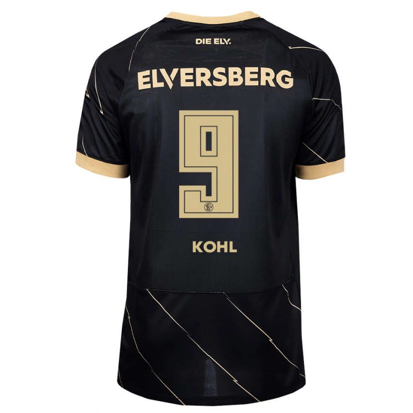 Danxen Herren Ohene Köhl #9 Schwarz Braun Auswärtstrikot Trikot 2026/27 T-Shirt Schweiz