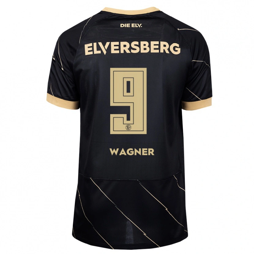 Danxen Herren Anna Wagner #9 Schwarz Braun Auswärtstrikot Trikot 2026/27 T-Shirt Schweiz