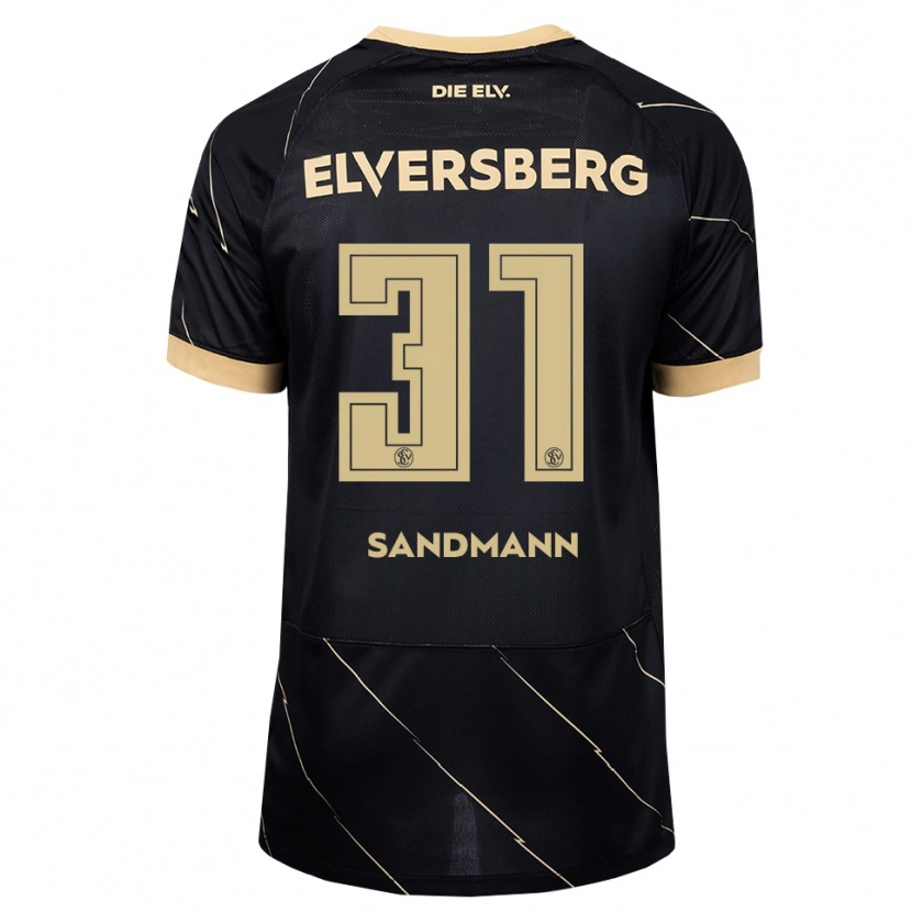 Danxen Herren Amanda Sandmann #31 Schwarz Braun Auswärtstrikot Trikot 2026/27 T-Shirt Schweiz