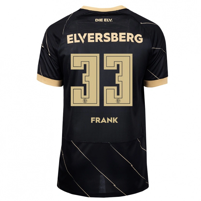 Danxen Herren Ronja Frank #33 Schwarz Braun Auswärtstrikot Trikot 2026/27 T-Shirt Schweiz