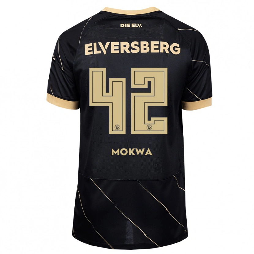 Danxen Herren David Mokwa #42 Schwarz Braun Auswärtstrikot Trikot 2026/27 T-Shirt Schweiz