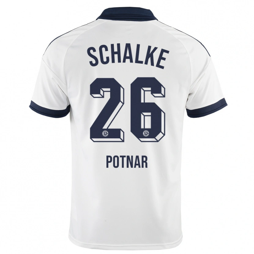 Danxen Herren Bojan Potnar #26 Schwarz Weiß Auswärtstrikot Trikot 2026/27 T-Shirt Schweiz