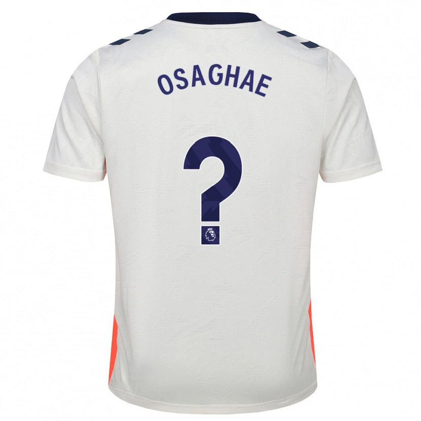 Danxen Herren Leon Osaghae #0 Weiß Orange Königsblau Auswärtstrikot Trikot 2026/27 T-Shirt Schweiz