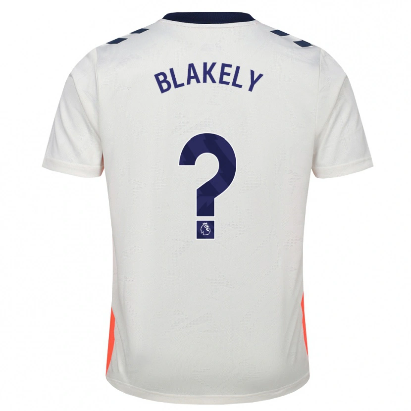 Danxen Herren Ben Blakely #0 Weiß Orange Königsblau Auswärtstrikot Trikot 2026/27 T-Shirt Schweiz