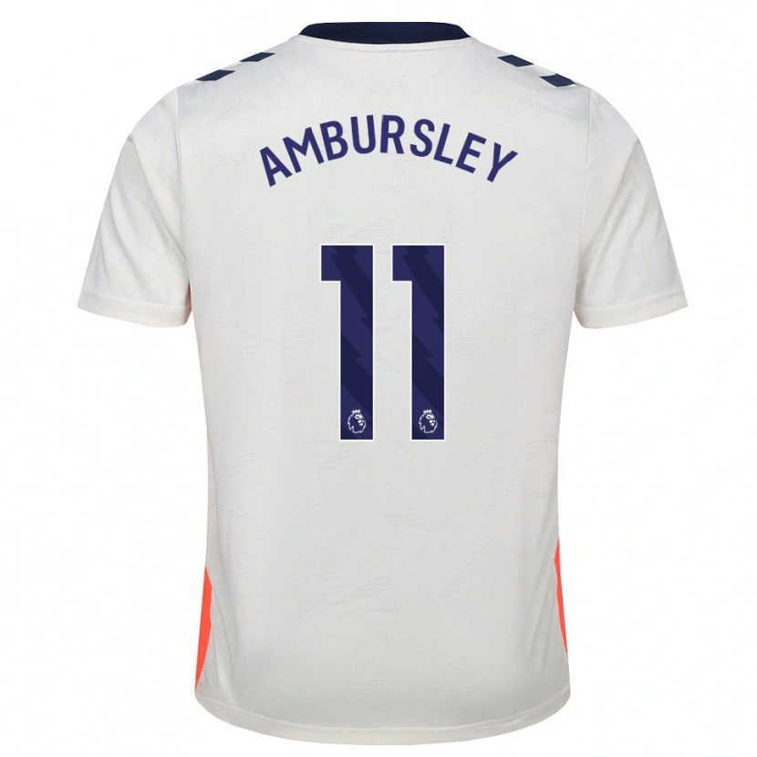 Danxen Herren Conrad Ambursley #11 Weiß Orange Königsblau Auswärtstrikot Trikot 2026/27 T-Shirt Schweiz